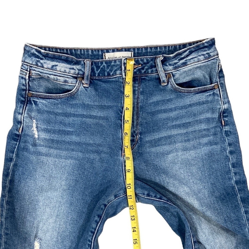 Articles Of Society Kate Hi Rise Straight Crop Granger Size 28 Pre-Owned - Picture 12 of 13
